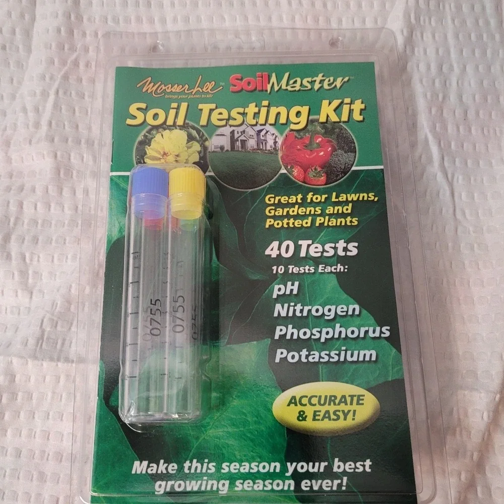Mosser Lee Soil Master Soil Test Kit 40 Tests pH Nitrogen Phosphorus Potassium‎